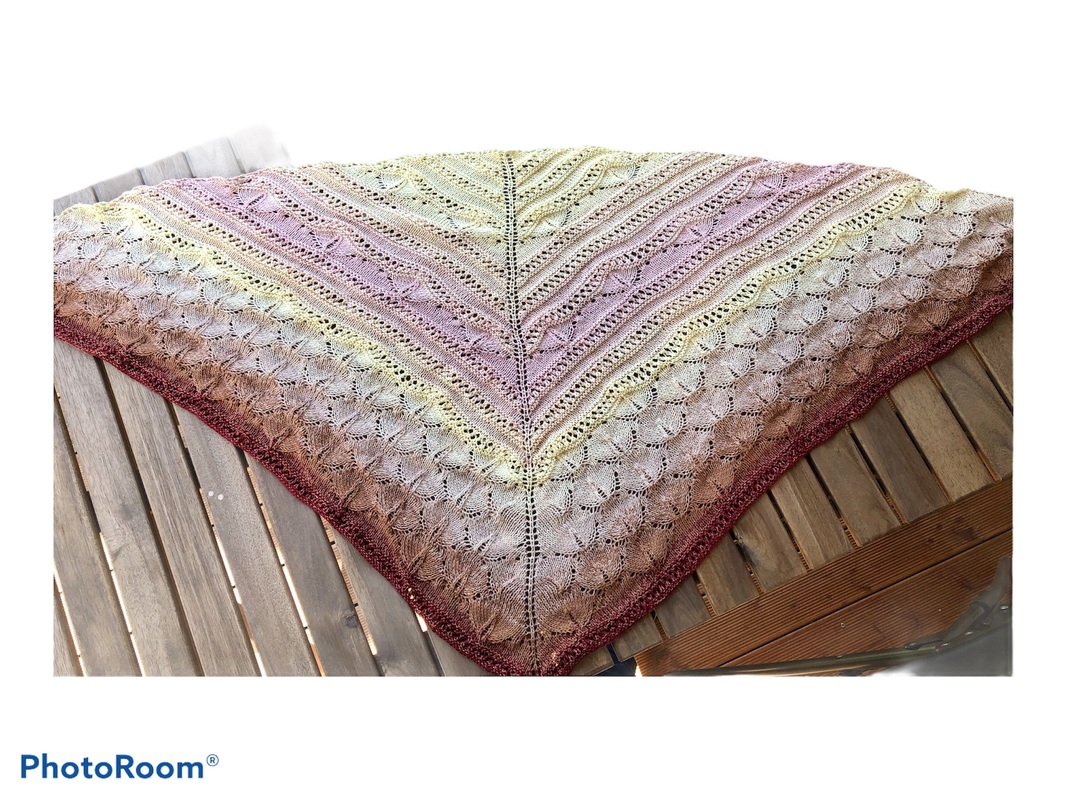 Tuch Marsum - Strickanleitung