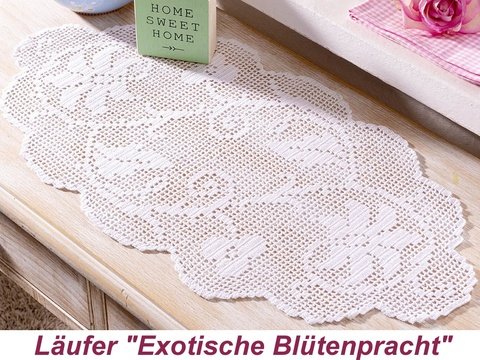 Läufer "Exotische Blütenpracht"
