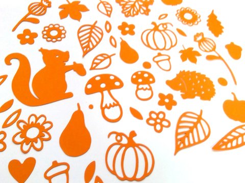 Herbst Deko Plotterdatei SVG DXF