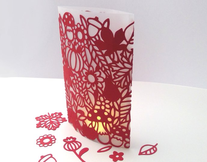 Herbstlicht Plotterdatei SVG DXF