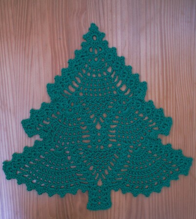 Pattern Holiday Tree Table Mat - PH-601