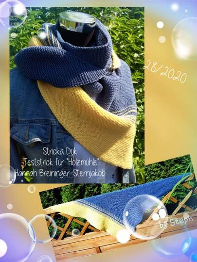 Strickanleitung "Sticka Duk" Tuch