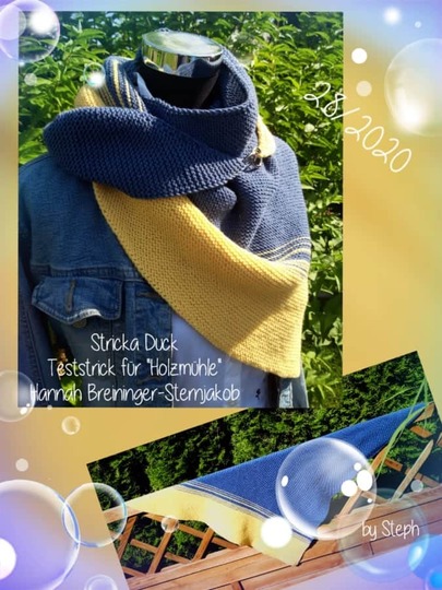 Strickanleitung "Sticka Duk" Tuch