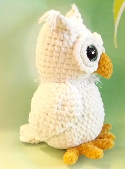 Häkelanleitung Waldeule "Ella"