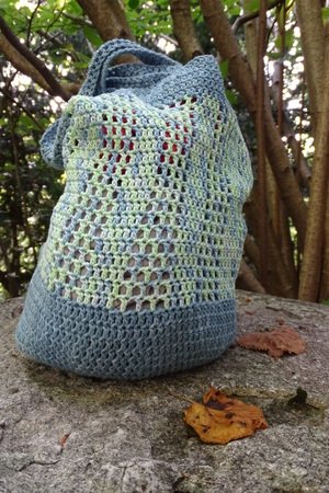 Market bag crochet pattern "Take me with you"