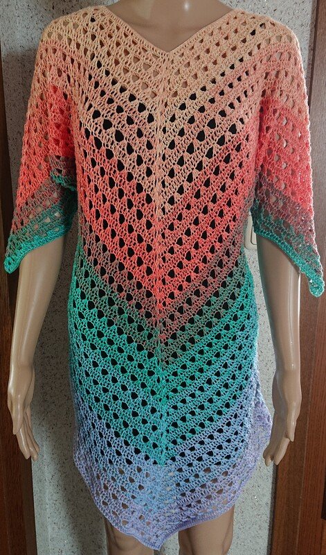 Kleid Tunika Camilla häkeln Oberteil Häkelshirt