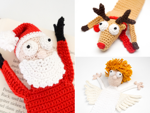 Christmas Bookmarks PDF Crochet Pattern Bundle