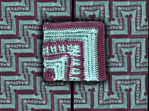 Grannymuster „schöne ECKE“