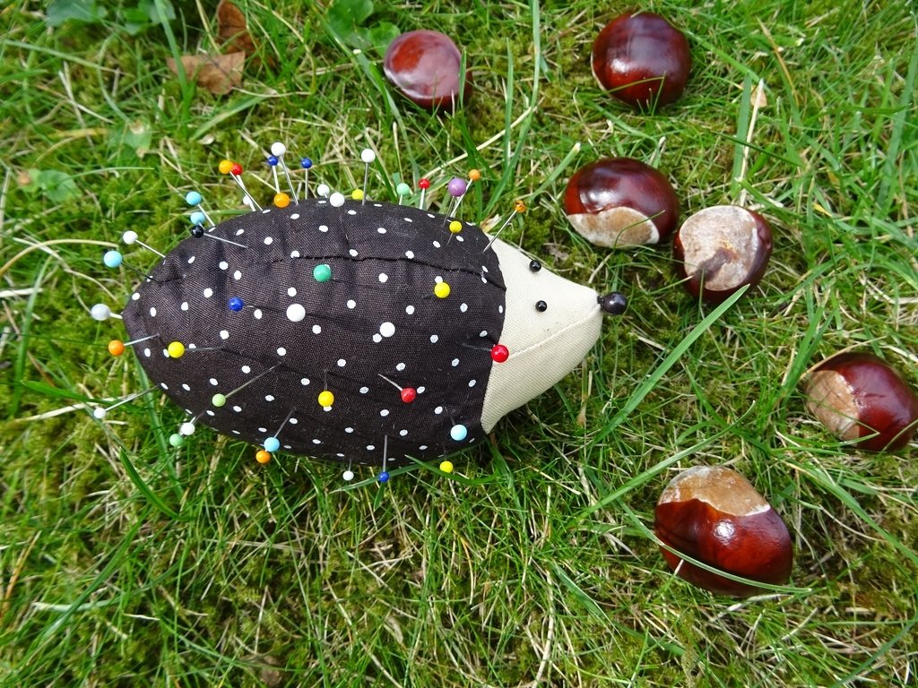 Igel Kuscheltier nähen mit Schnittmuster E- Book - Bild 13