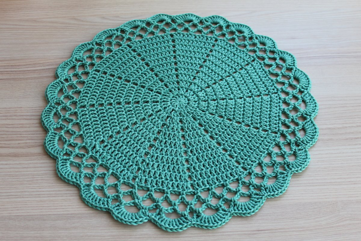 "bunte Sonne" Platzdeckchen häkeln PDF-Anleitung - Bild 6