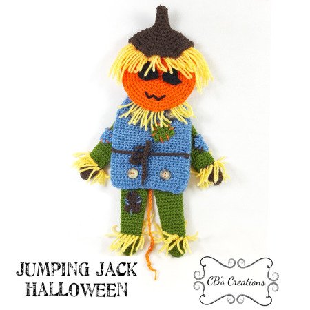Jumping Jack Halloween Crochet Pattern