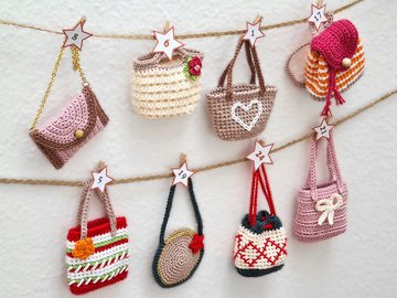 Adventskalender für "Fashionistas 1.0" - acht süße Modelle