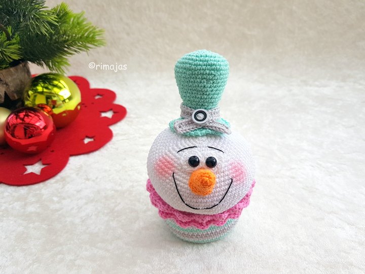 Häkelanleitung - Süße Geschenkverpackungen - Schneemann & Elch