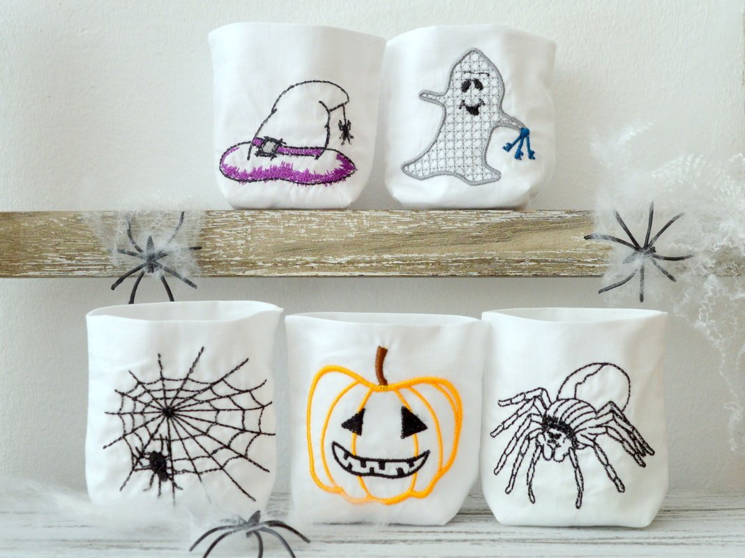 ITH Beutel Lichterbeutel Halloween 10x10cm - Bild 6