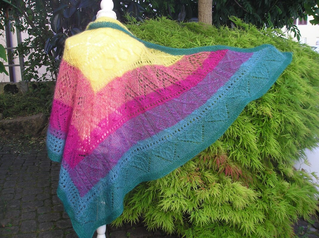 Strickanleitung Dreieckstuch "Windspiel"