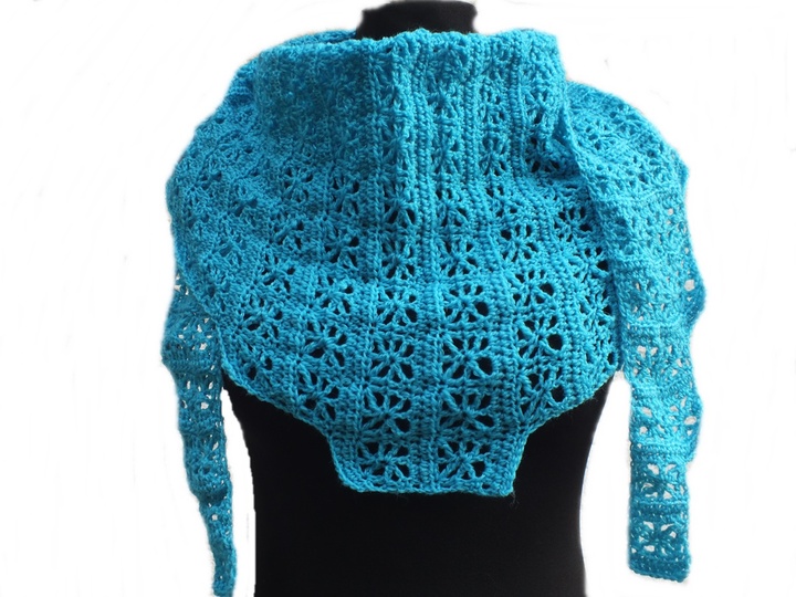 Häkelanleitung Dreieckstuch Flach Maramikano