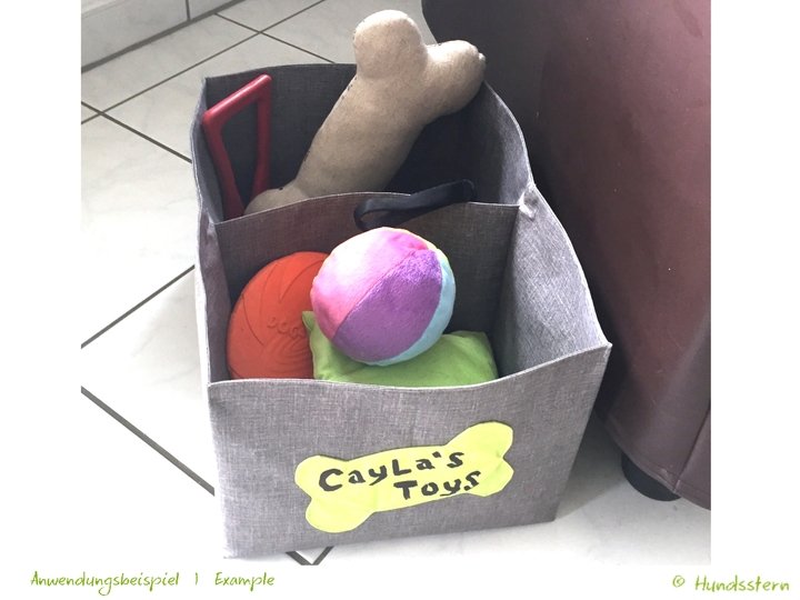 CAYLA Storage Box, lined, in 2 sizes with 2 compartments, sewing pattern