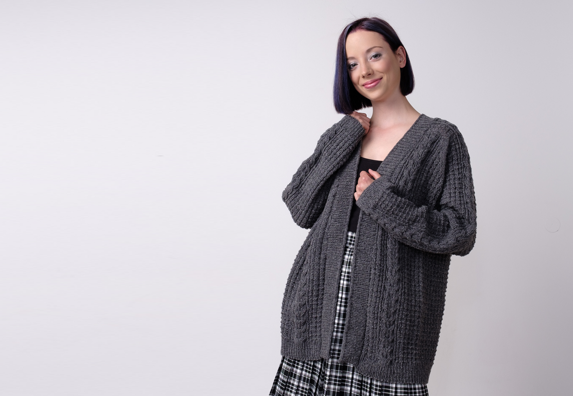 Strickanleitung für Cardigan "Marina" - Bild 3