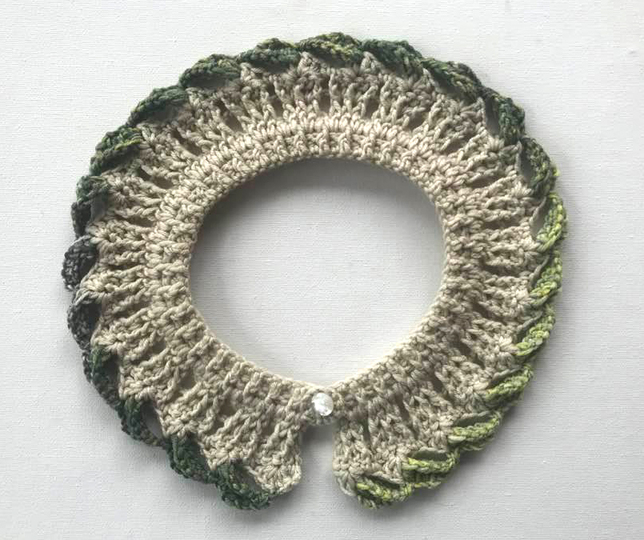 süßer Kragen HerbstBlätter