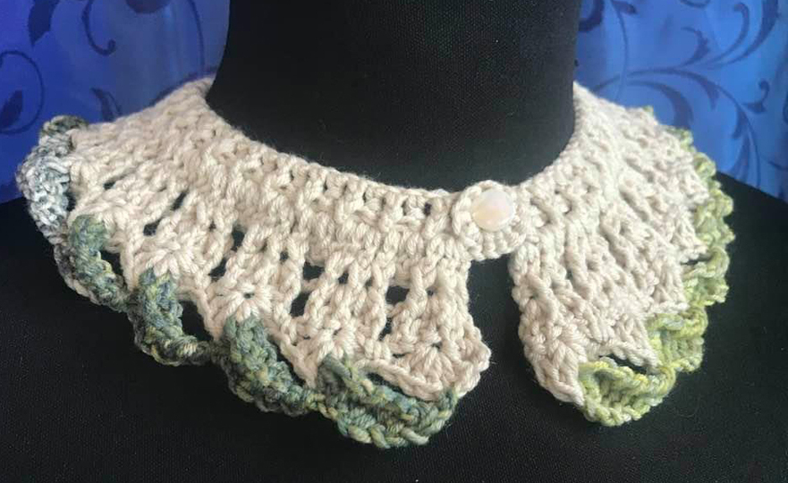 süßer Kragen HerbstBlätter