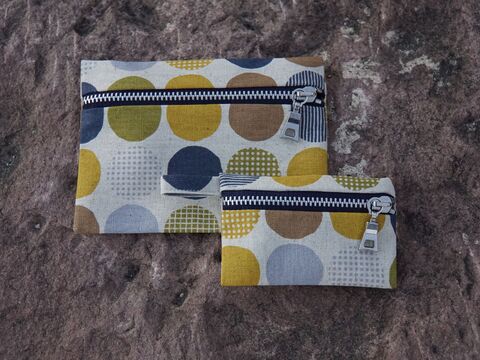 Nähanleitung Täschchen Lara für Krimskrams, Schlüsseltäschchen