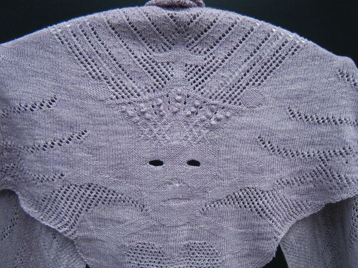 Knitting Pattern Trianglescarf "gothic"