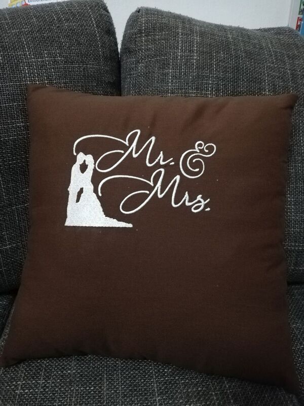 Stickdatei Mr and Mrs 13x18 - Bild 3