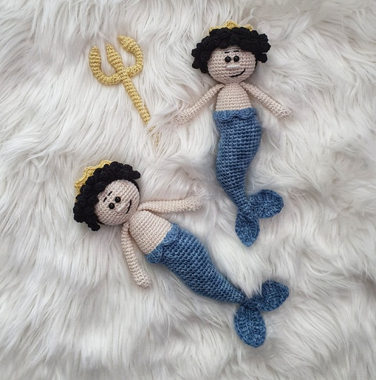 Häkelanleitung Wassermann "Karli"