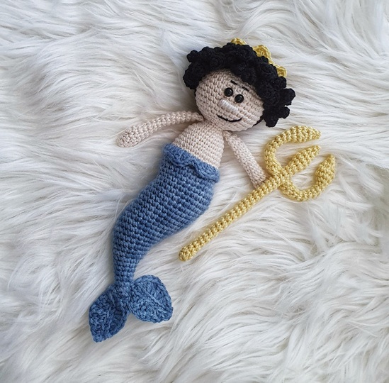 Häkelanleitung Wassermann "Karli"