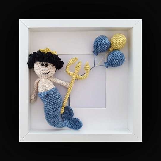 Häkelanleitung Wassermann "Karli"