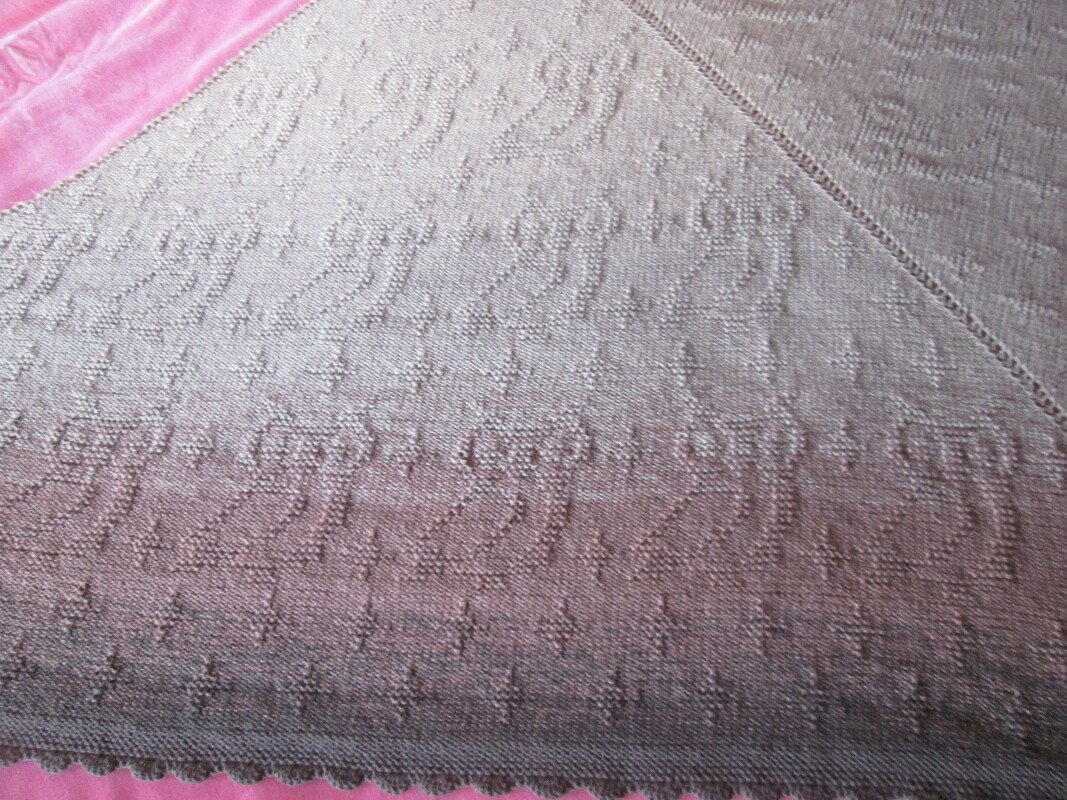 Anleitung "KLEINE EULE"  Dreiecktuch