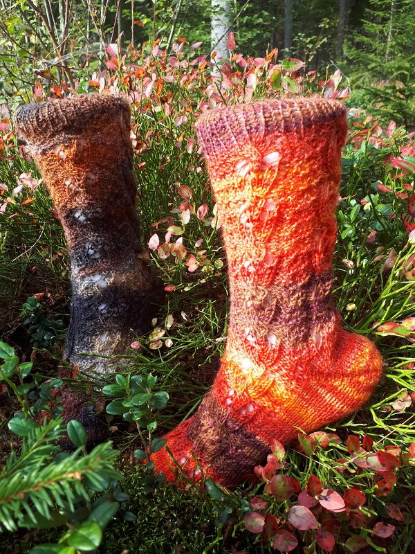 Strickanleitung Socke "Herbstzeit"