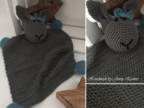 Anleitung Schnuffeltuch "Hasi"