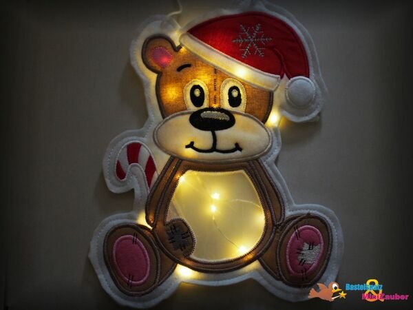 Ith Stickdatei Laterne Barchen Weihnachten 20x30