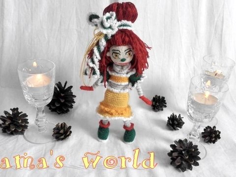 Häkelanleitung Weihnachts-Bande: Glöckchenmädle Bimm