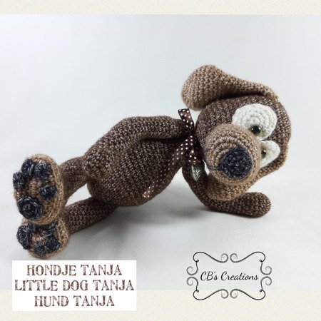 Little Dog Tanja, Amigurumi Crochet Pattern