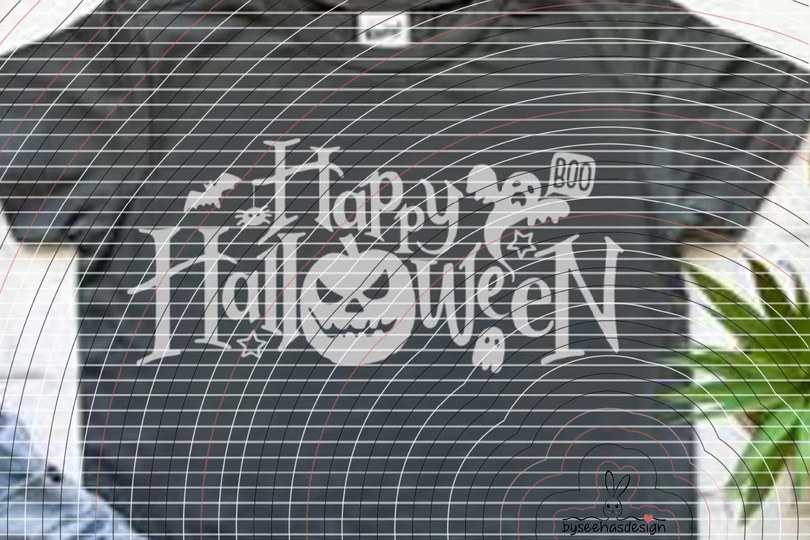Happy Halloween Plotterdatei SVG DXF