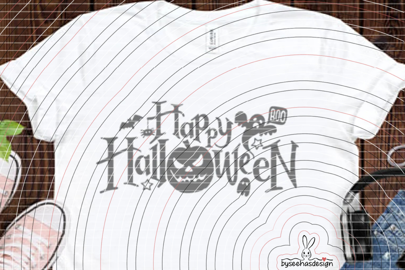 Happy Halloween Plotterdatei SVG DXF