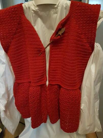 Cinderella - Jacke/Weste/ Mantel häkeln im RVO