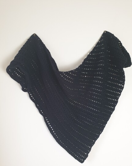 Anleitung Dark Rose Schal