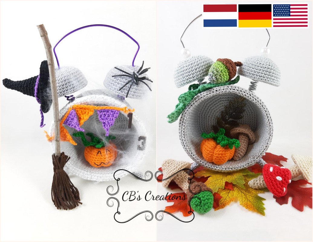 Highest Time for Halloween & Autumn, Crochet Pattern