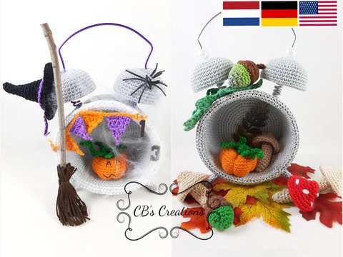 Highest Time for Halloween & Autumn, Crochet Pattern