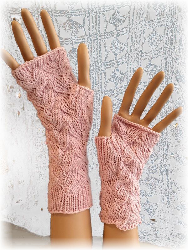 Strickanleitung Handstulpen mit Daumen - Bild 4