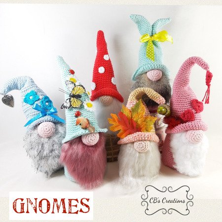Knitted gnome Gnome amigurumi toy Handmade toy gnome Crochete gnome Crochete decor for the home. Toy gnome