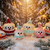 Winter owls "Piep" in two sizes