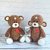 Amigurumi Plüsch-Bär Brownie Häkelanleitung