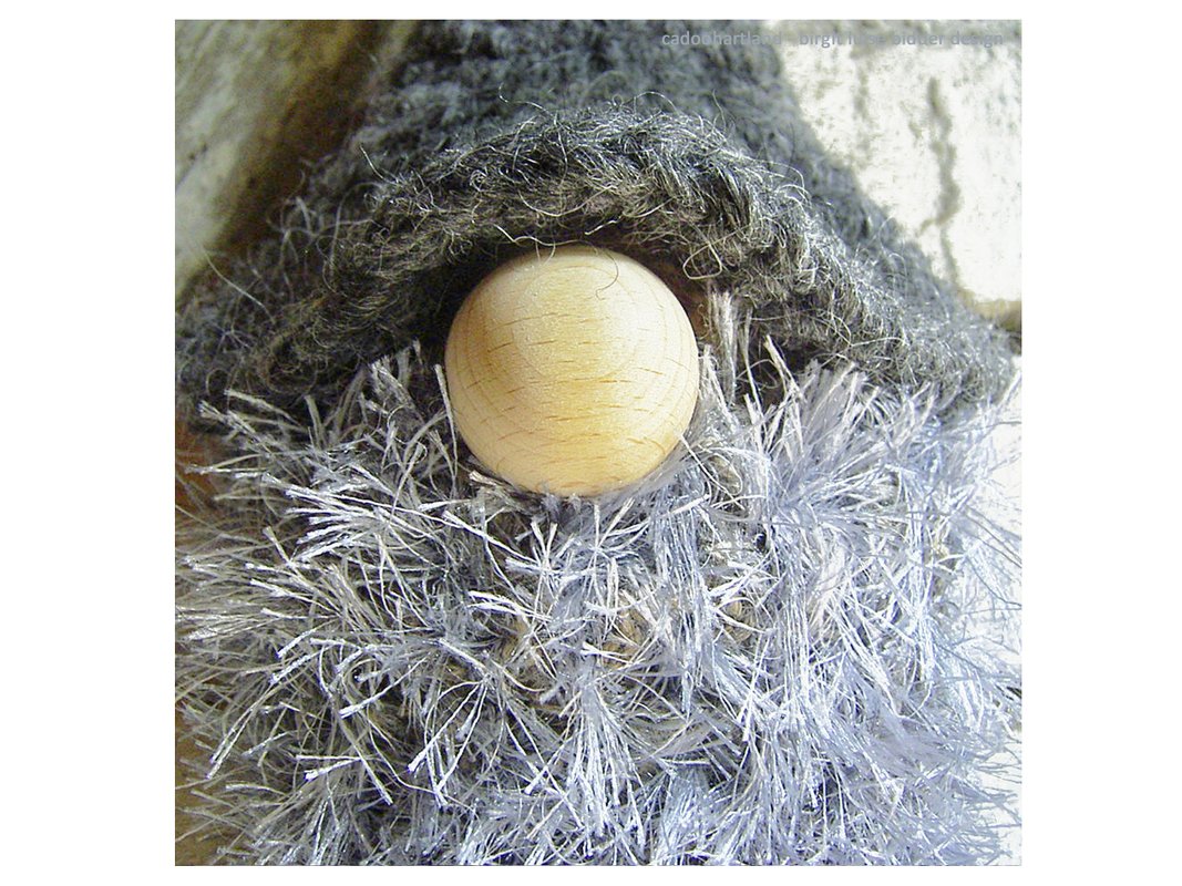 Wichtel häkeln - Hauswichtel "Snorre" - das ORIGINAL - urige Landhausdeko - Bild 4