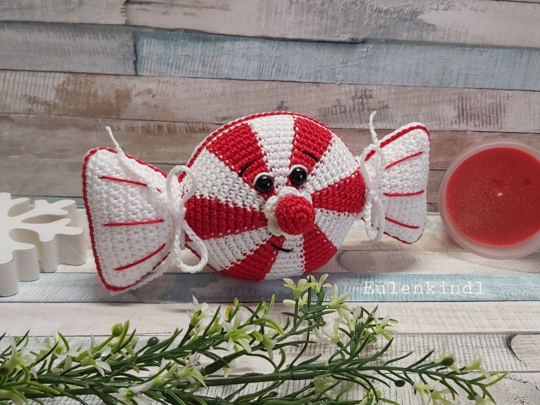 Häkelanleitung Bonbon/Pfefferminzchen "Candy" - Bild 4