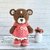 Crochet amigurumi pattern Plush Bears Brownie + Crochet outfit