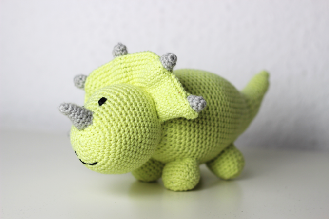 3 x Crochet Pattern - Amigurumi Dinosaurs